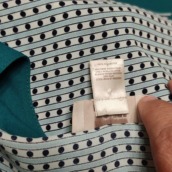 LOFT Ann Taylor Size Small Sleeveless Polyester - Picture 3 of 3